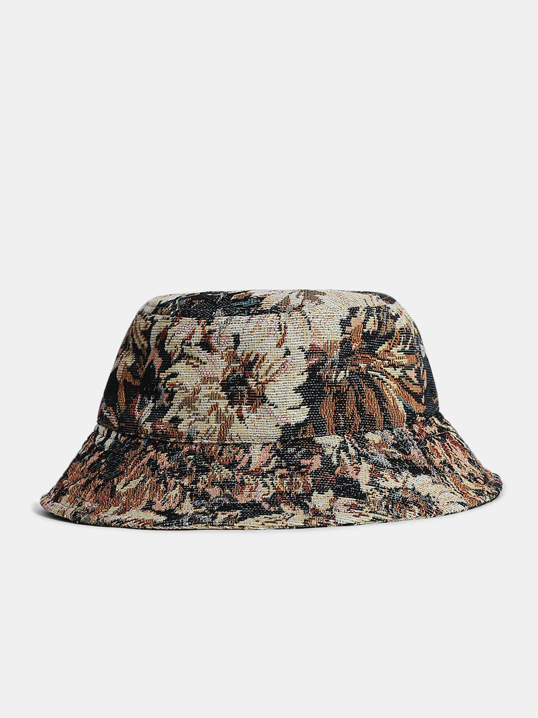 Brown Printed Bucket Hat - Image 3
