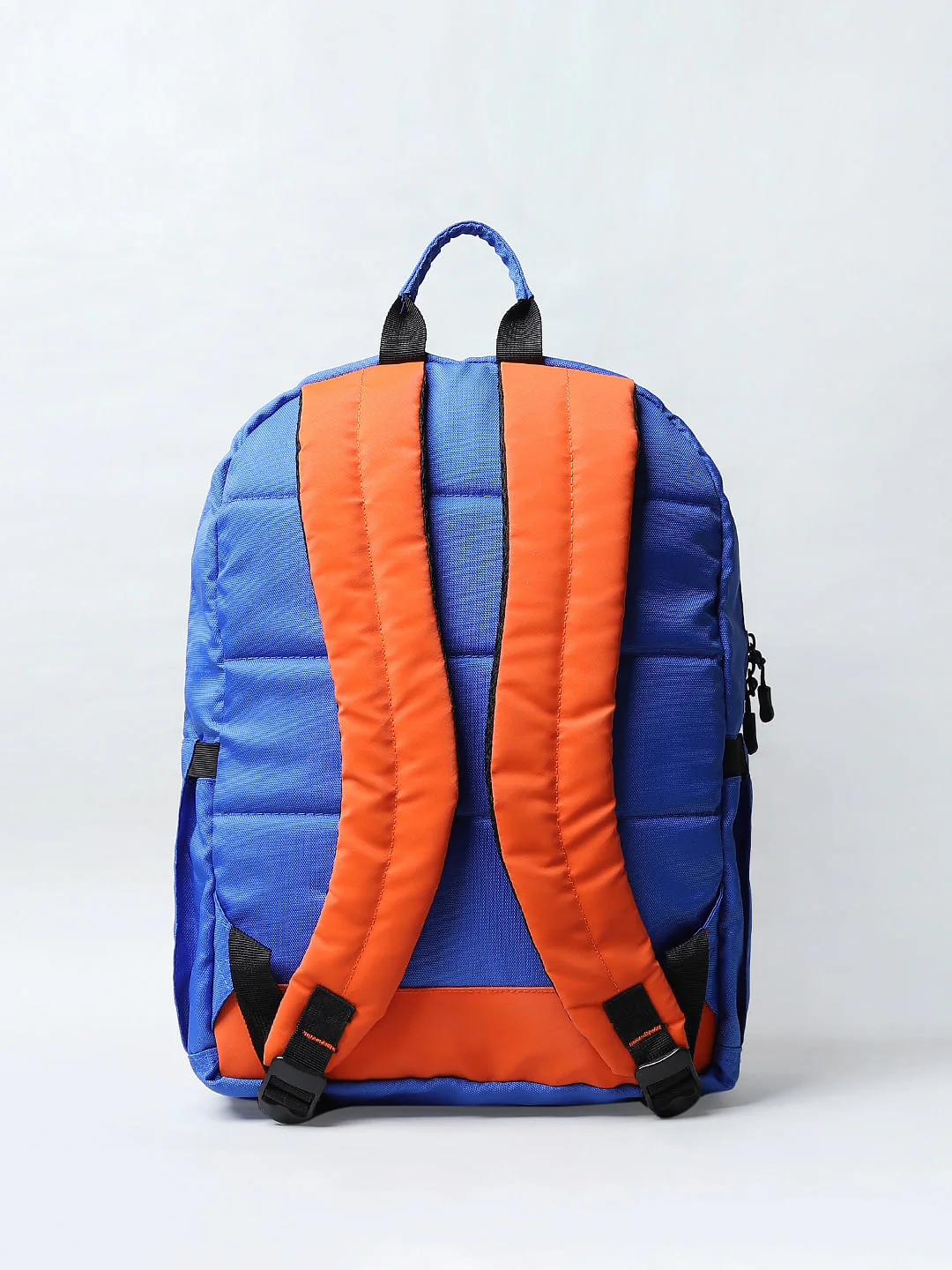 BOYS Orange Colourblocked Backpack - Image 4