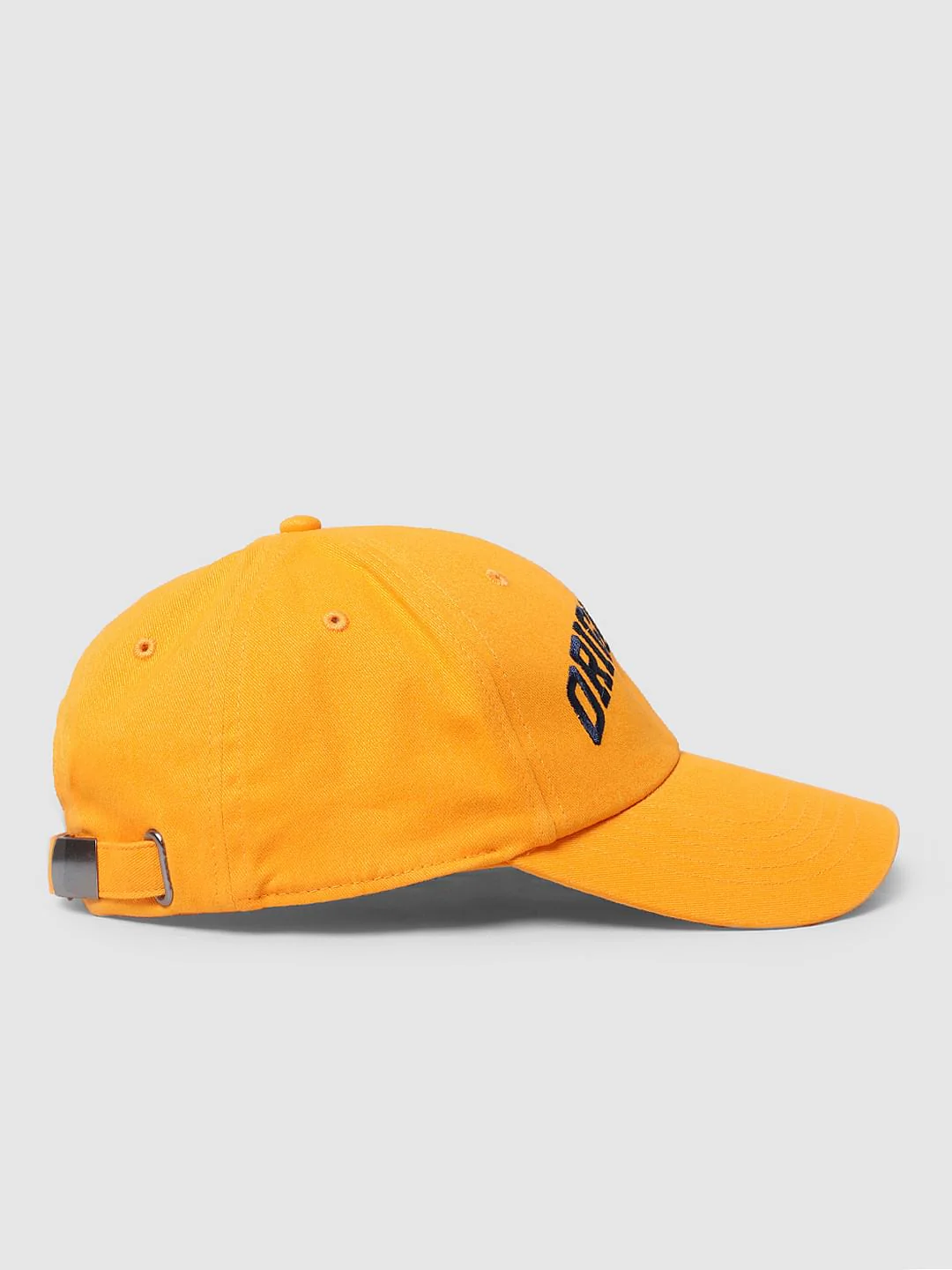 Orange Logo Print Cap - Image 4