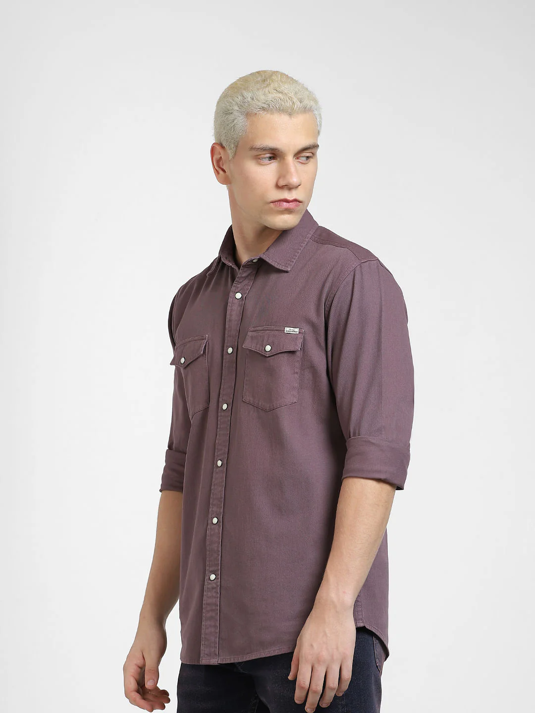 Violet Full Sleeves Shirt - Image 3