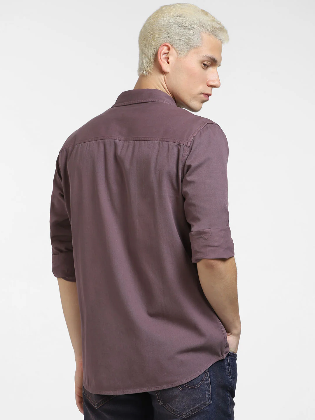 Violet Full Sleeves Shirt - Image 4