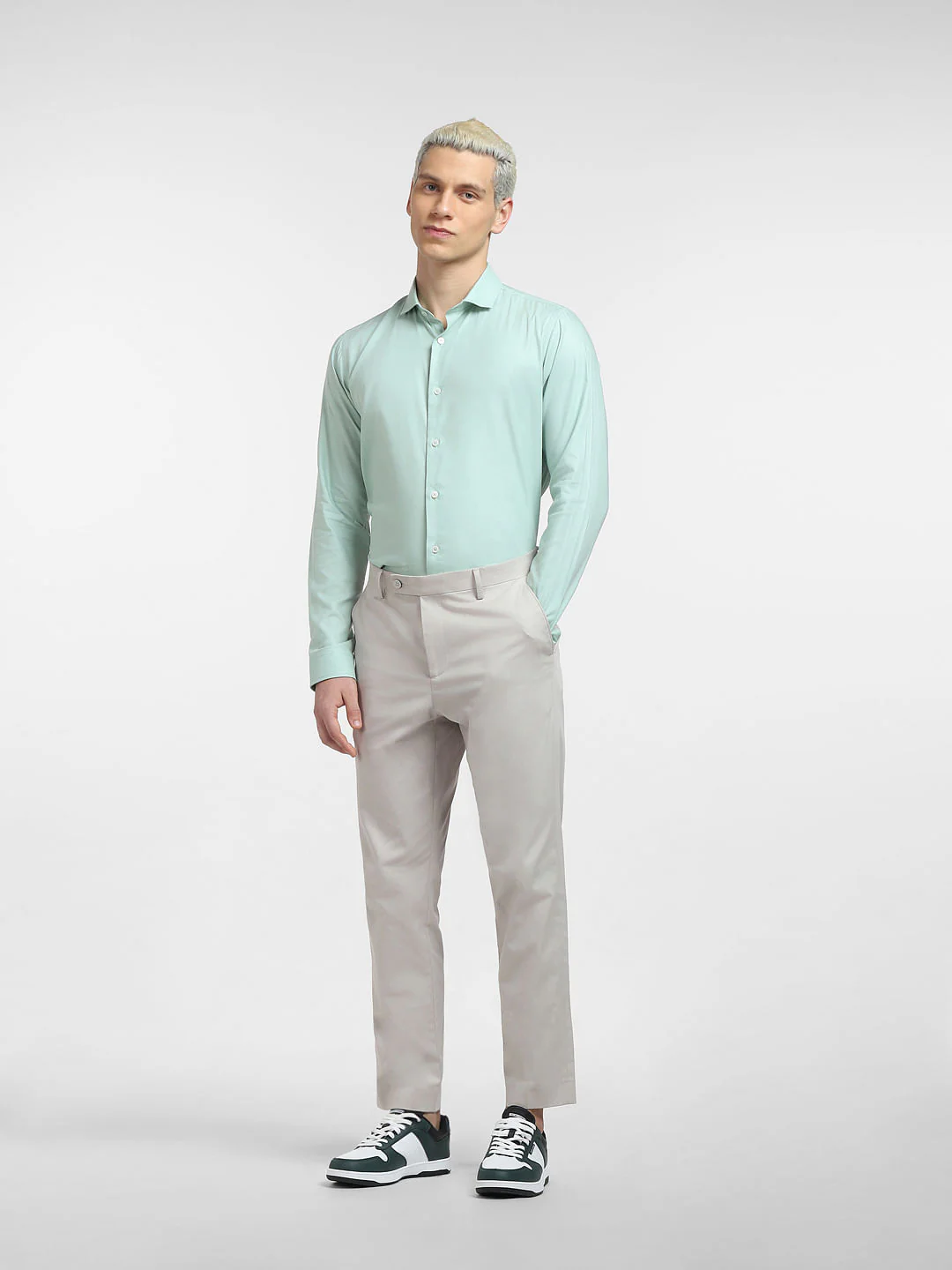 Green Full Sleeves Shirt - Image 6