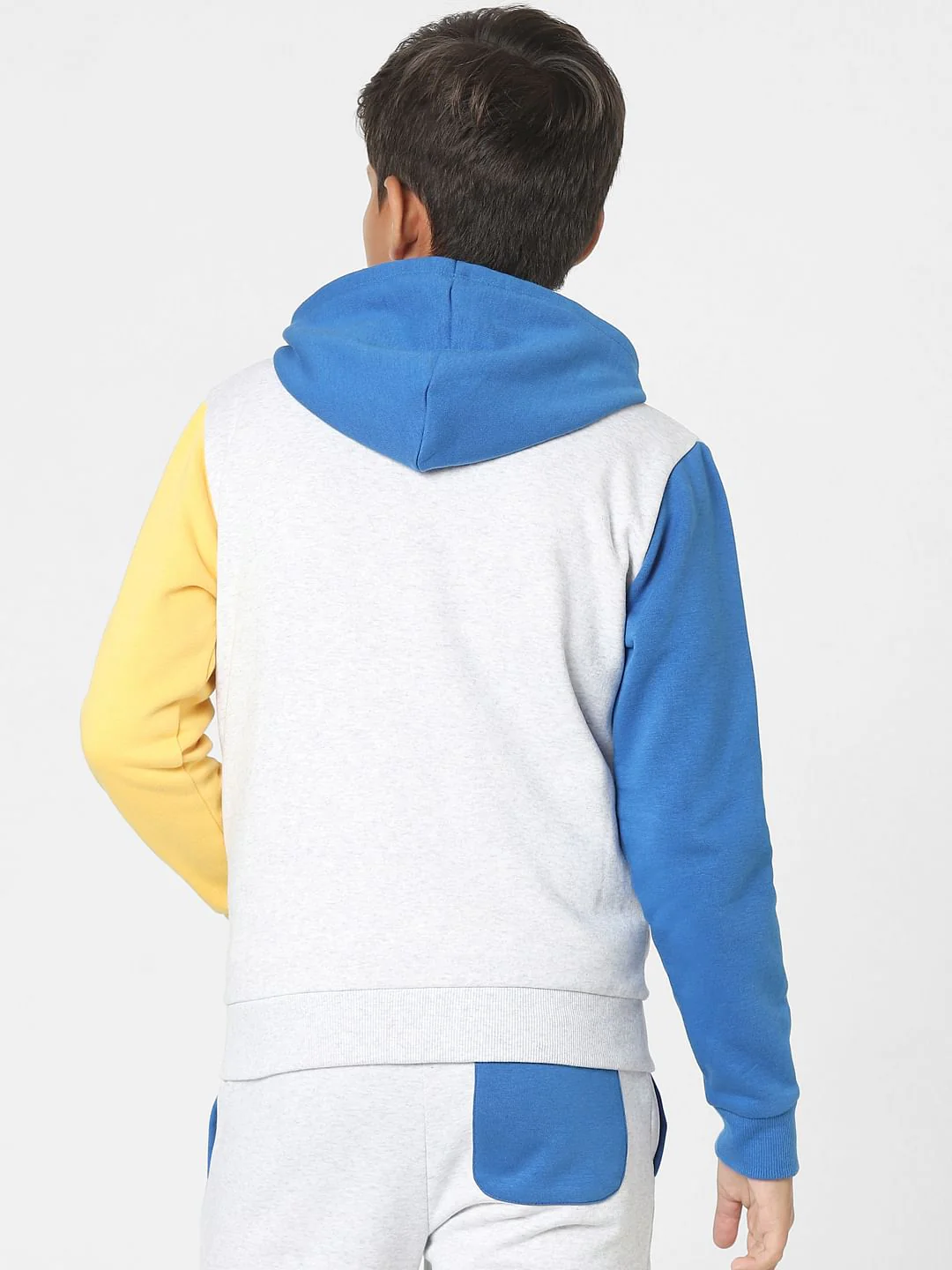 Grey Hooded Co-ord Sweatshirt - Image 4