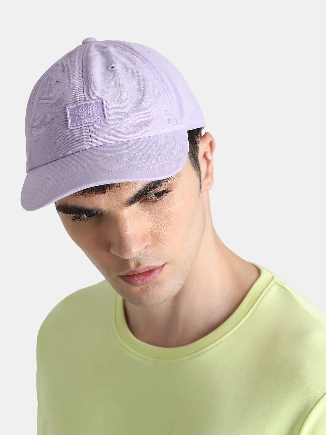 Purple Cotton Baseball Cap - Image 6