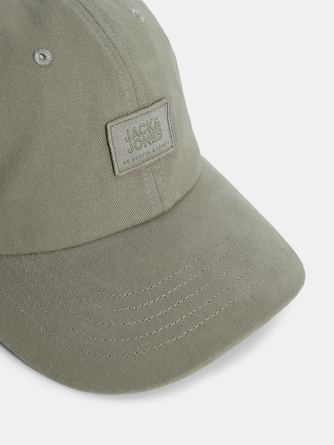 Green Cotton Baseball Cap - Image 4