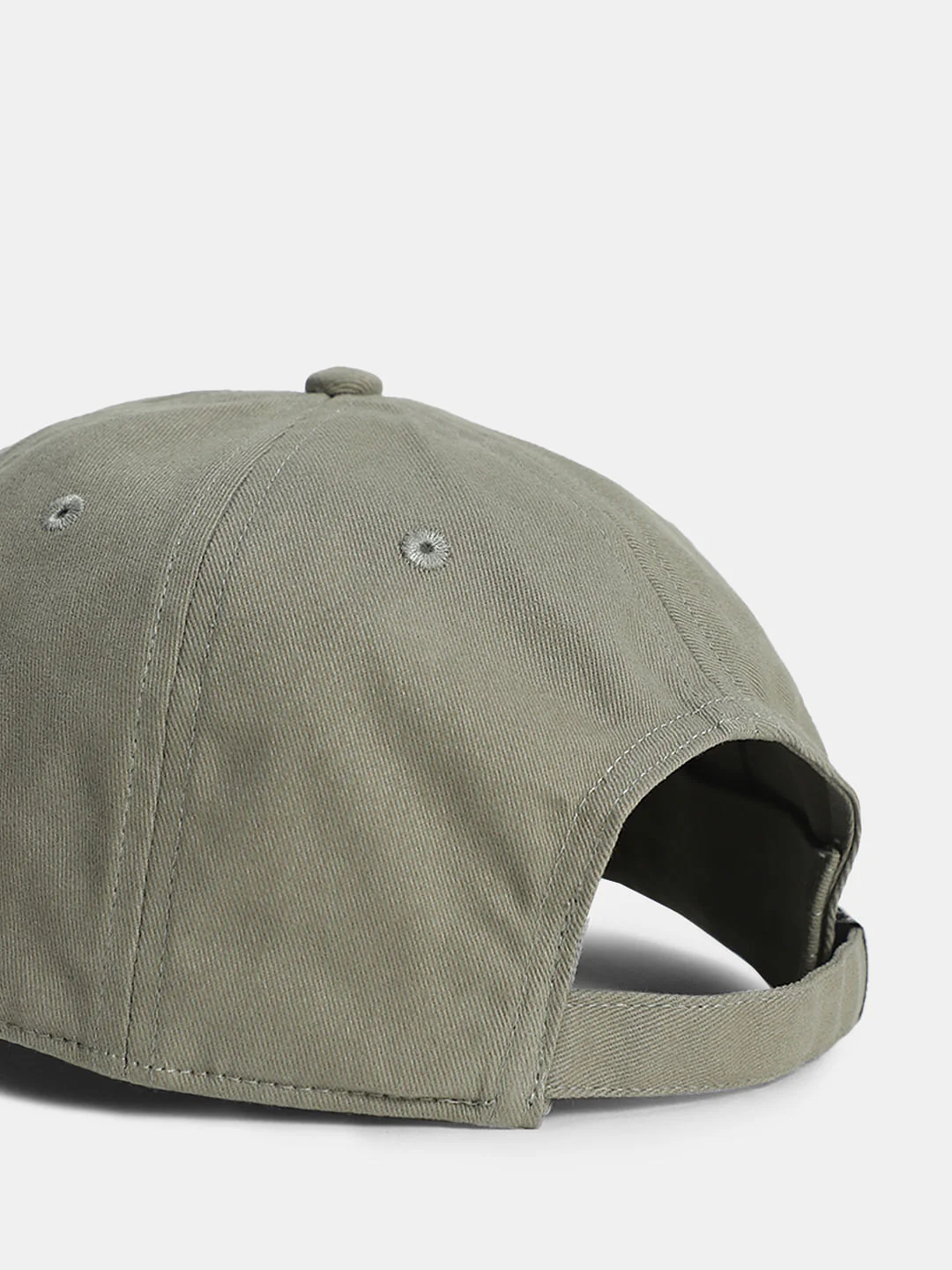Green Cotton Baseball Cap - Image 5