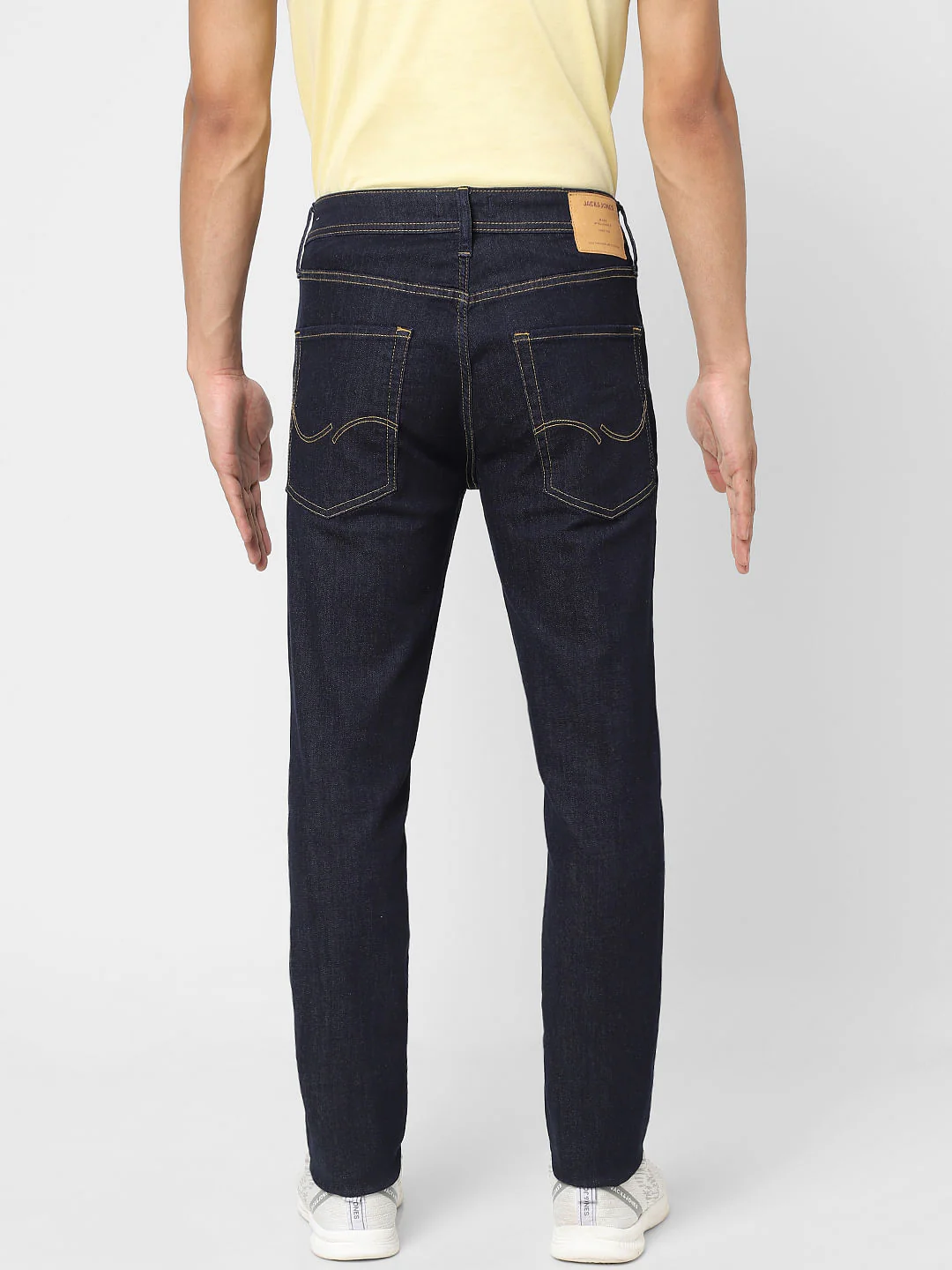 Dark Blue Low Rise Ben Skinny Jeans - Image 4