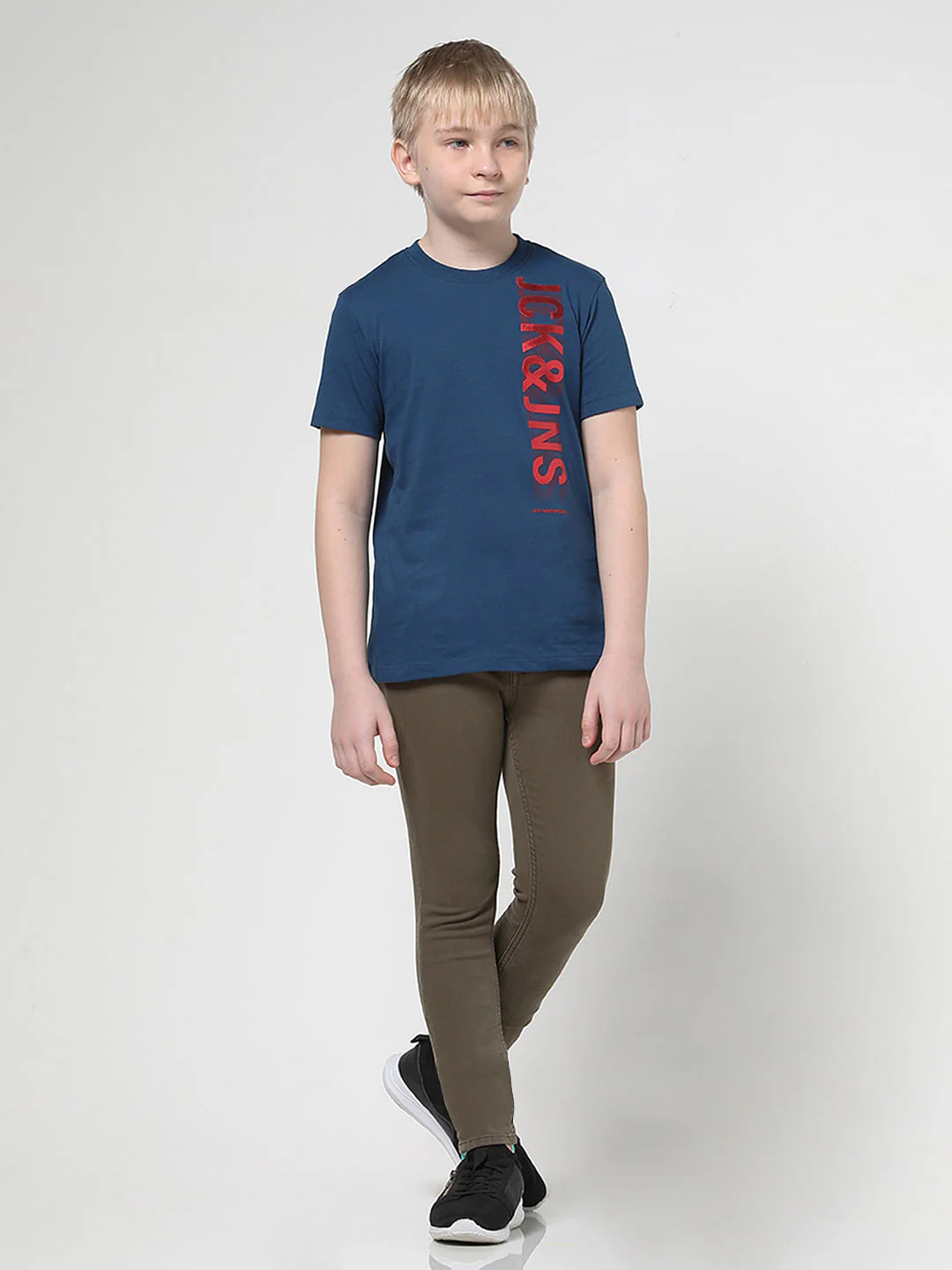 Boys Green Mid Rise Glenn Slim Fit Jeans - Image 5