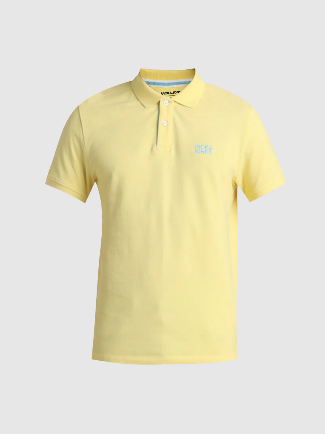 Yellow Logo Print Cotton Polo - Image 7