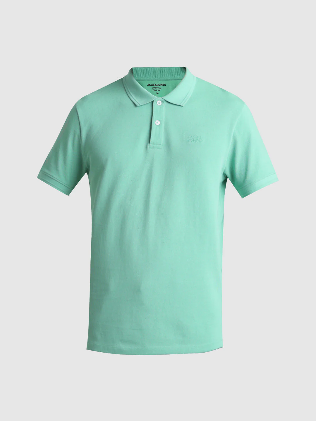 Green Solid Polo - Image 7