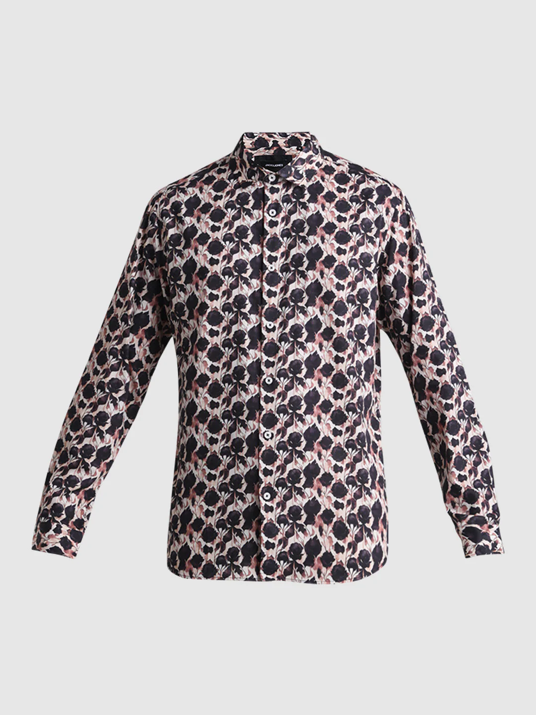 Abstract Floral Print Shirt - Image 7