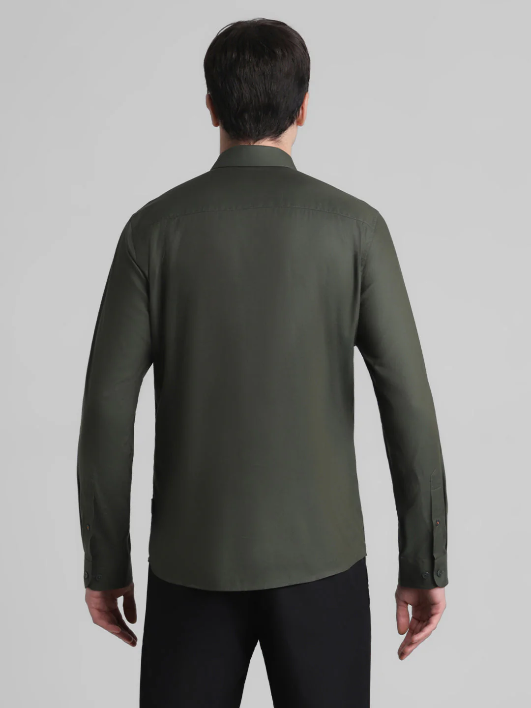 Olive Full Sleeves Shirt - Image 9