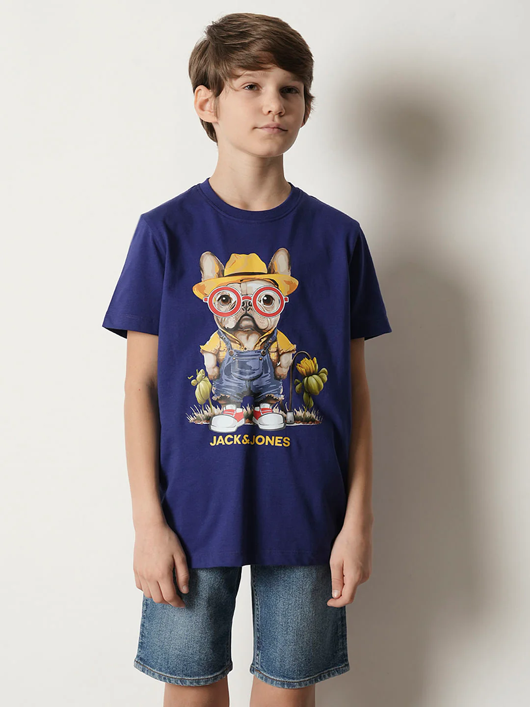Boys Blue Gardener Doggo T-shirt - Image 2