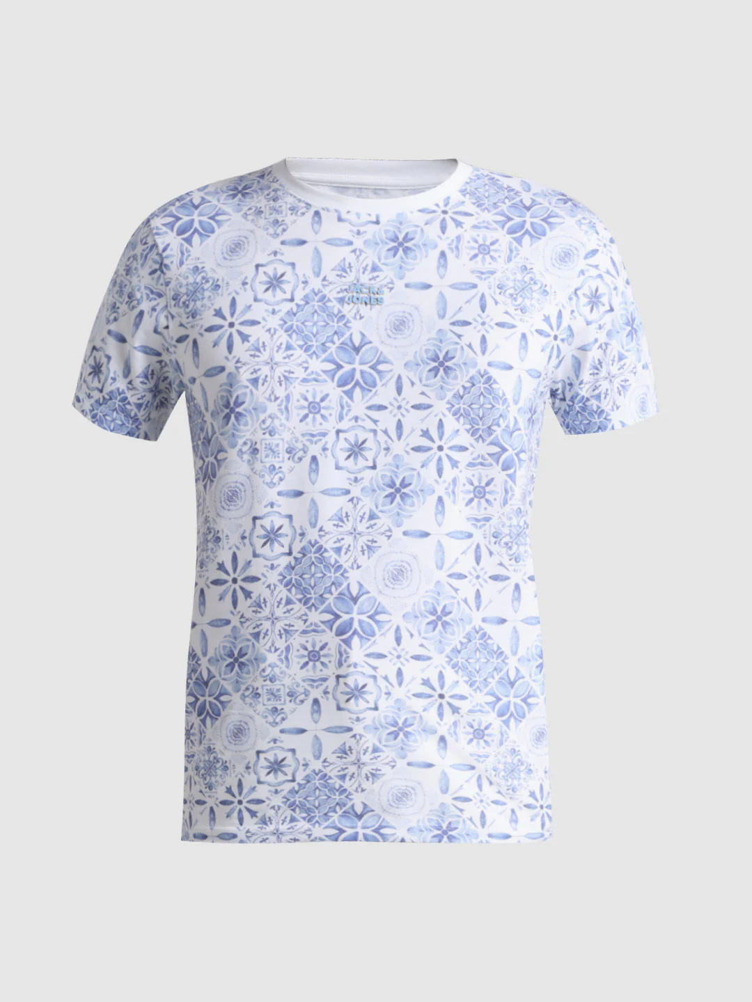 Abstract Printed T-shirt - Image 7