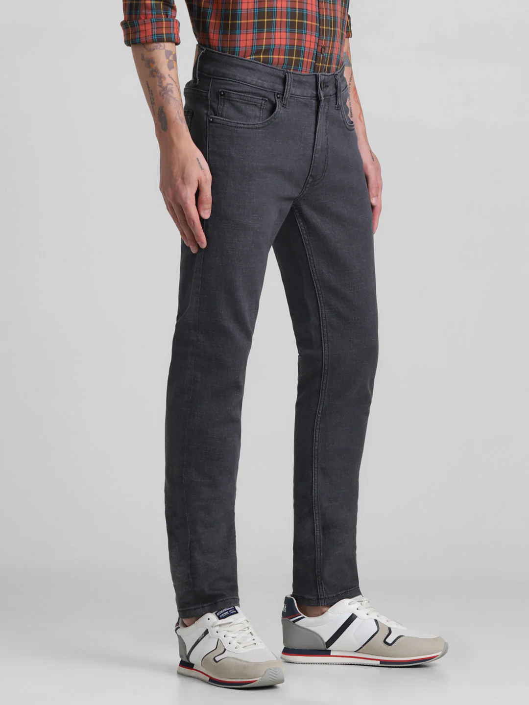 Black 5 Pocket Liam Super Skinny Jeans - Image 2