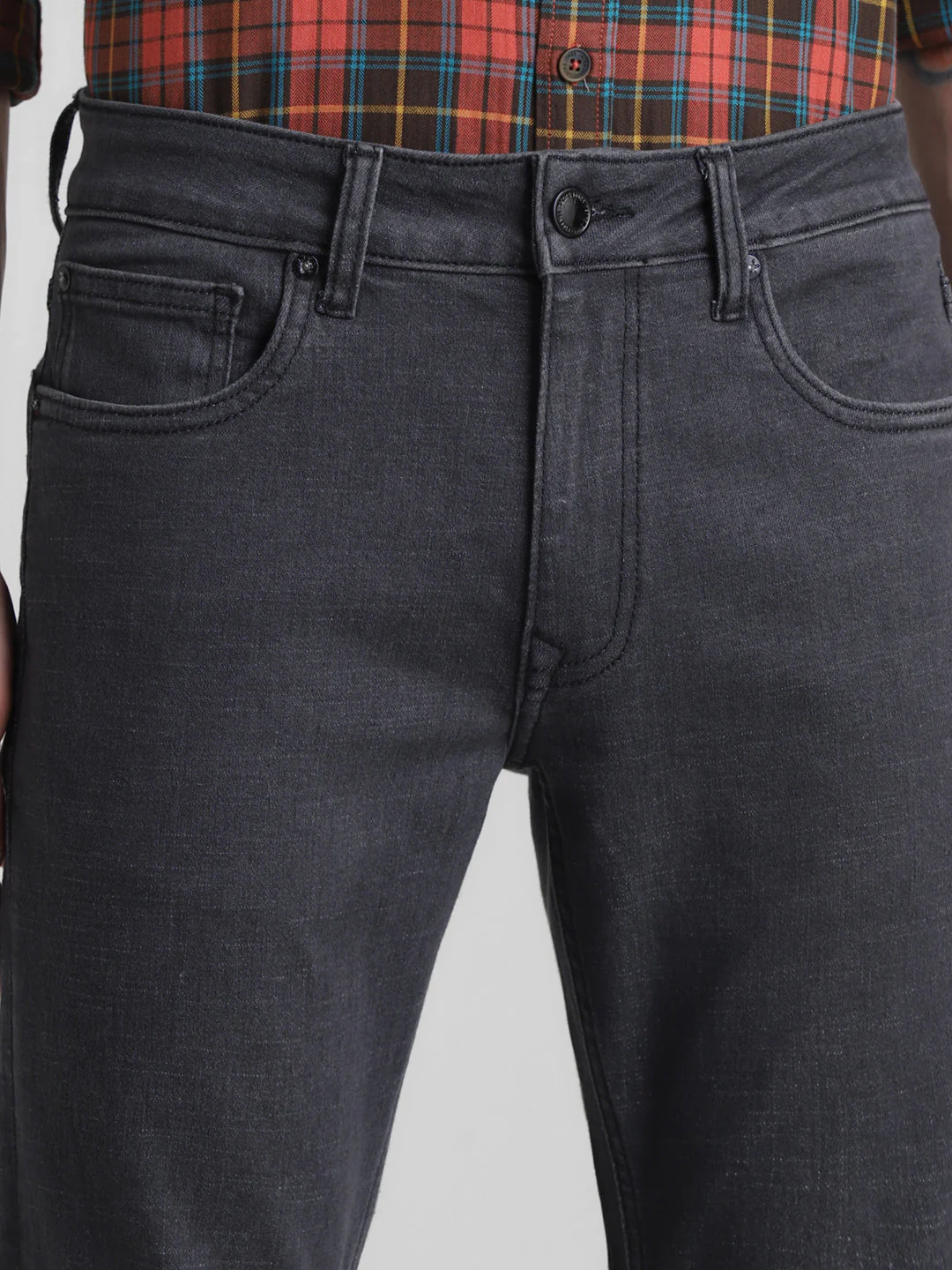 Black 5 Pocket Liam Super Skinny Jeans - Image 4