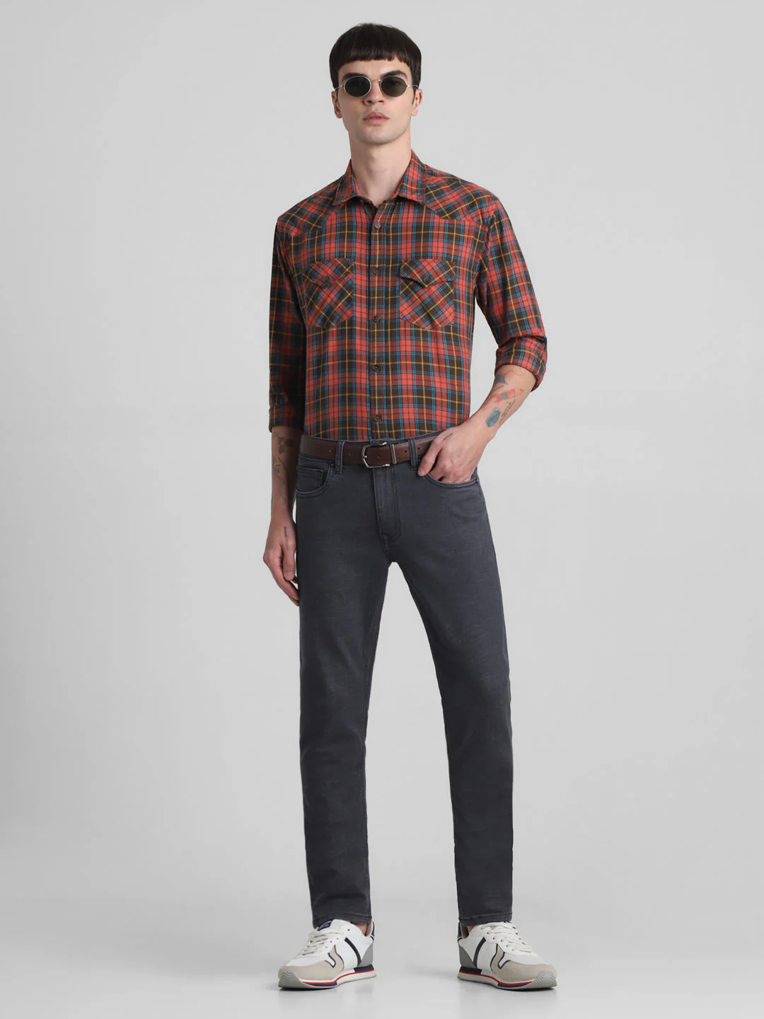 Black 5 Pocket Liam Super Skinny Jeans - Image 5
