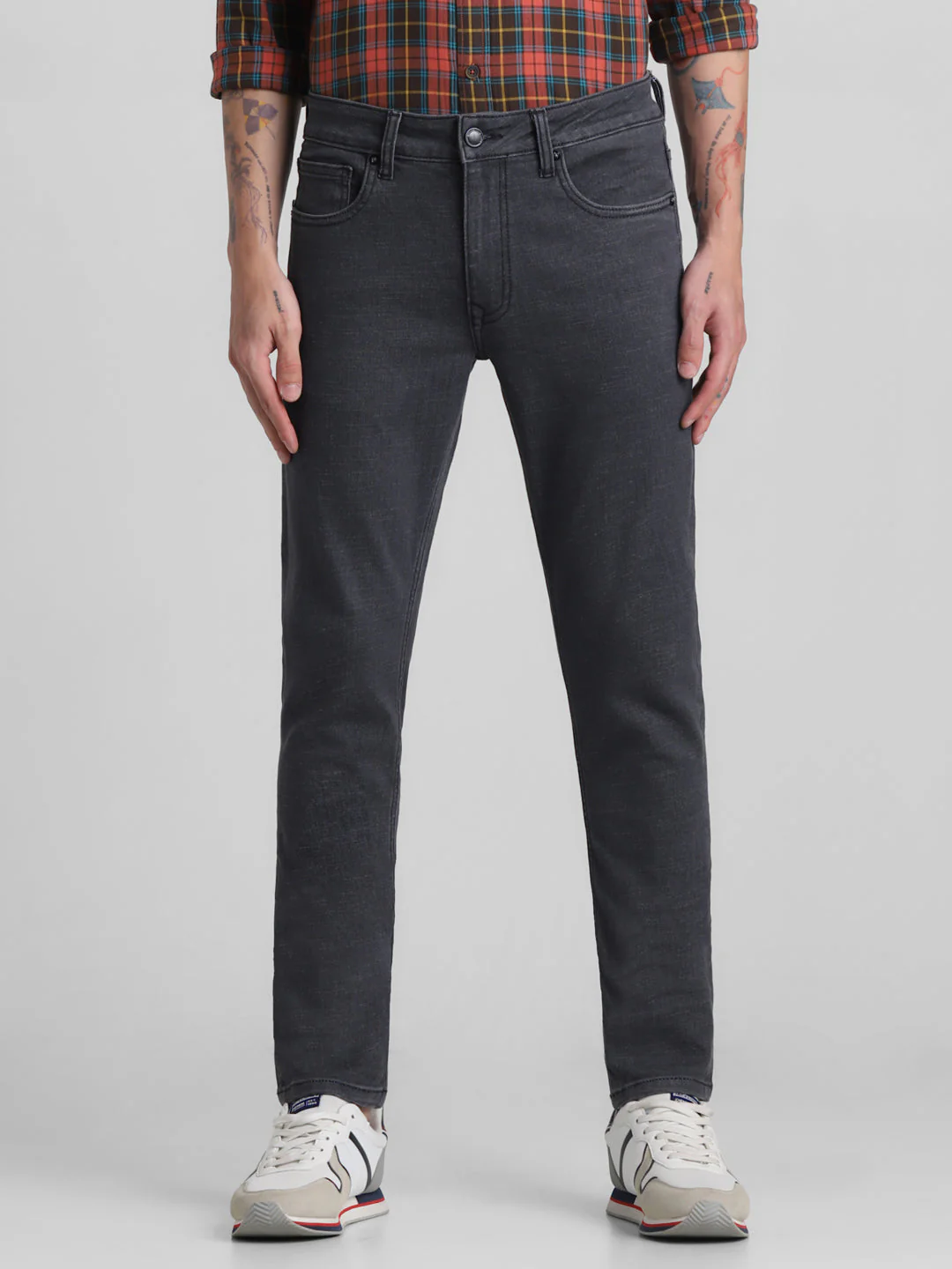 Black 5 Pocket Liam Super Skinny Jeans - Image 7