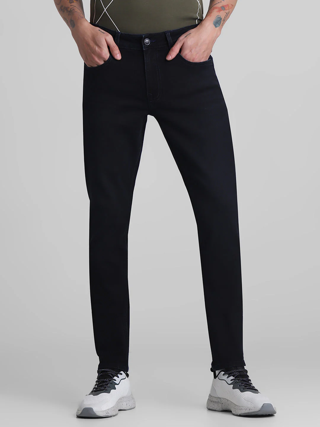 Dark Blue Glenn Slim Fit Jeans