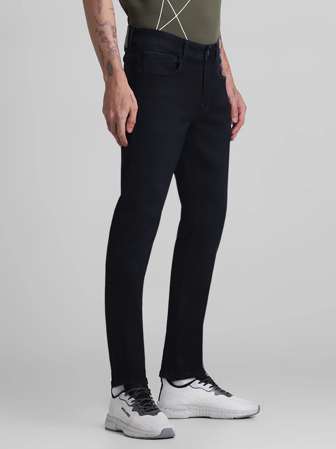 Dark Blue Glenn Slim Fit Jeans - Image 2