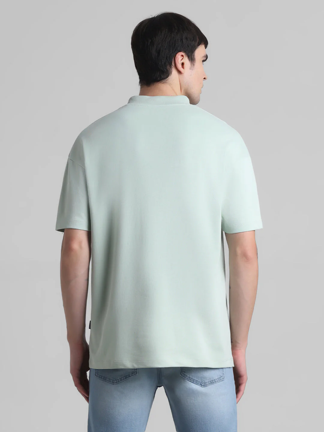 Green Logo Print Boxy T-shirt - Image 4