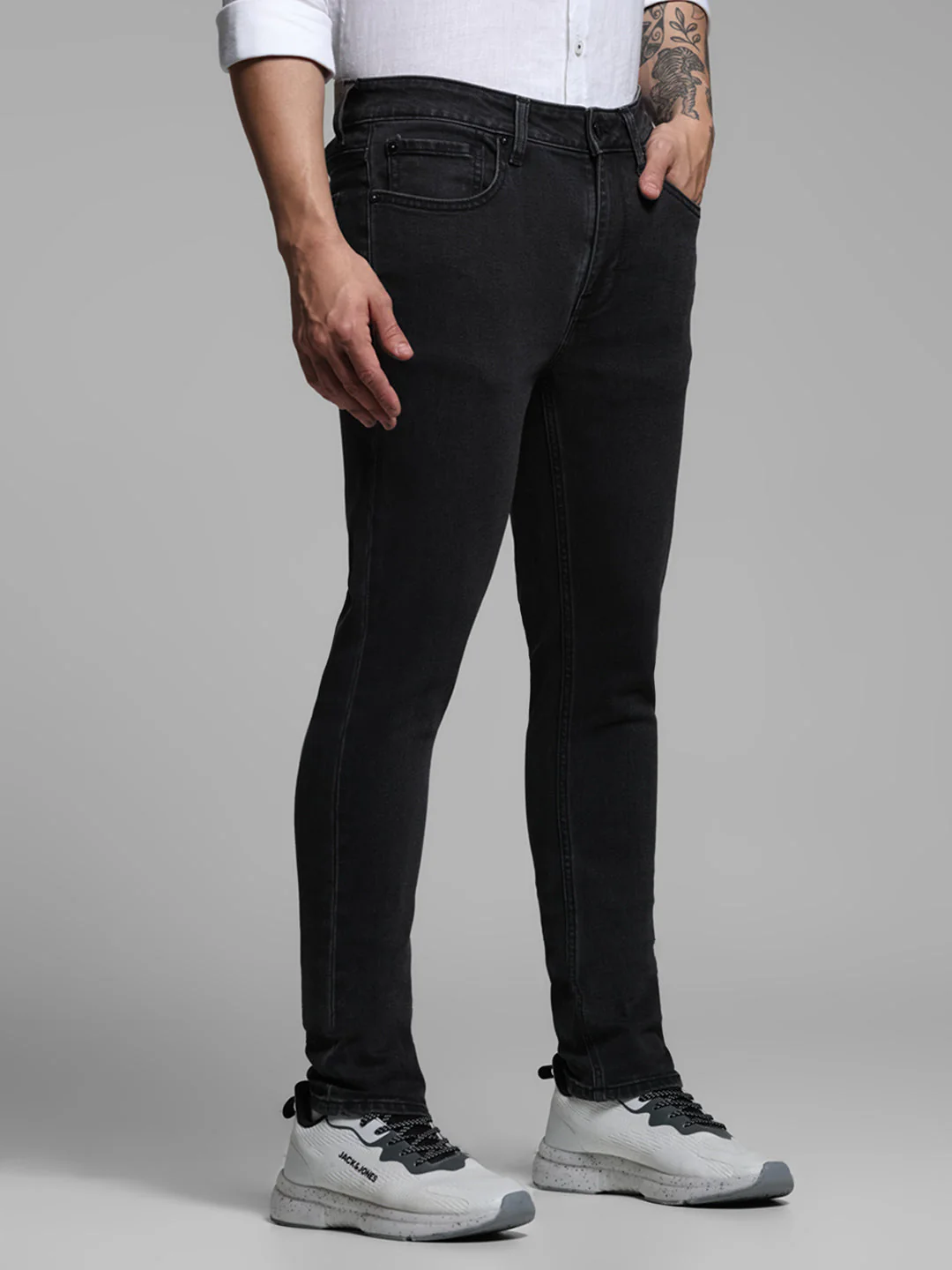 Black Liam Super Skinny Jeans - Image 2