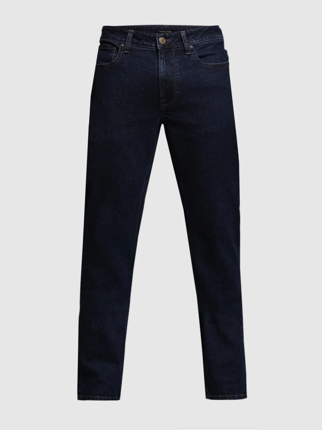 Dark Blue Clark Regular Straight Fit Jeans - Image 7