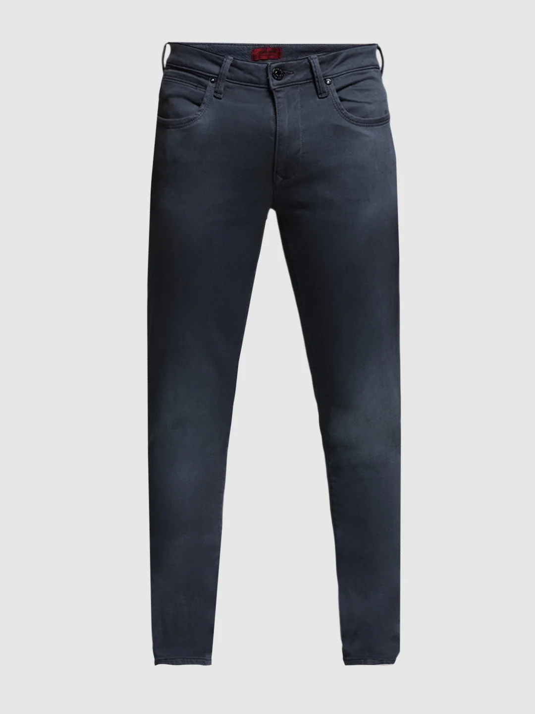 Dark Blue Knitted Glenn Slim Fit Jeans - Image 7
