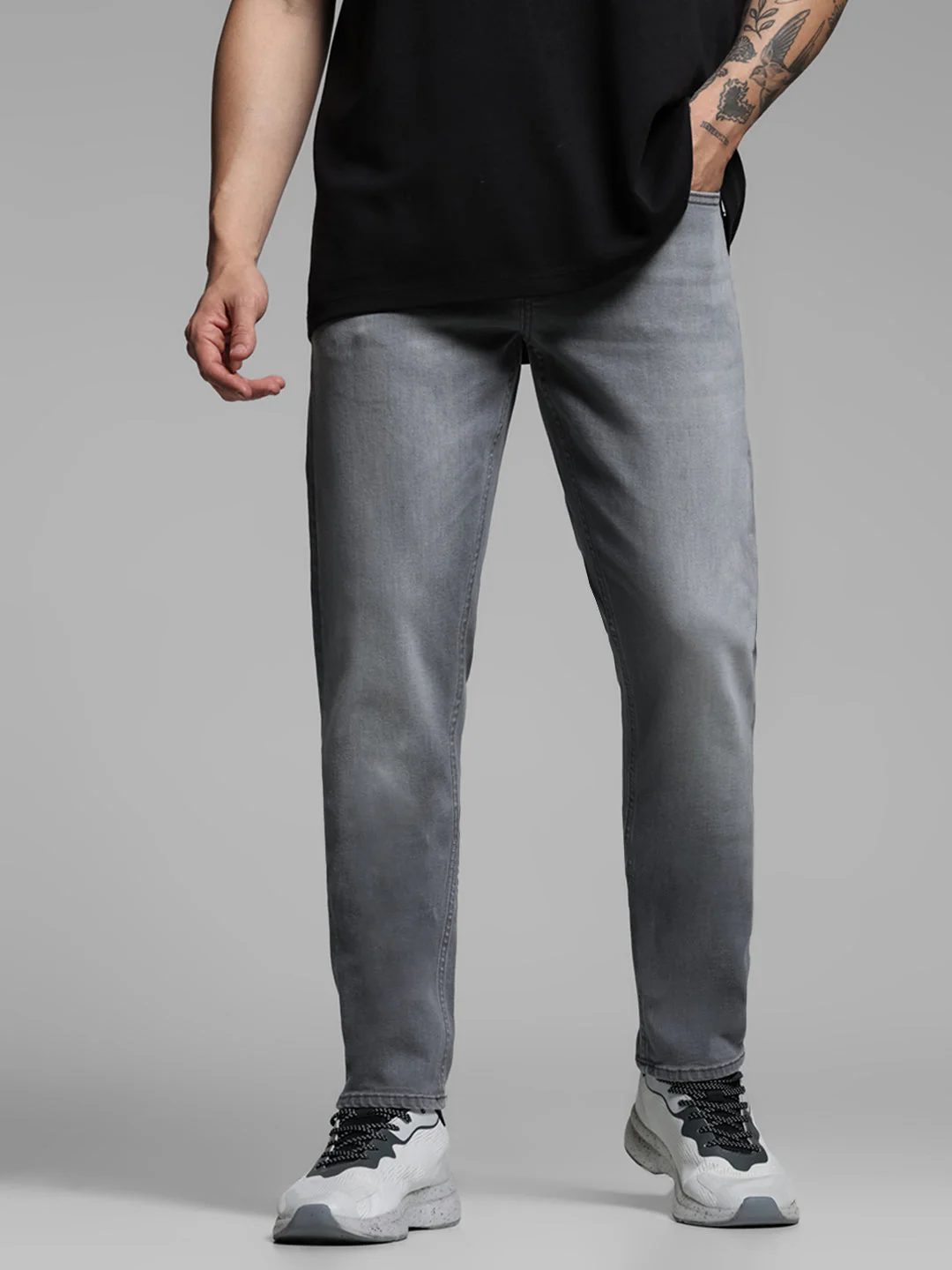 Grey Glenn Slim Fit Jeans