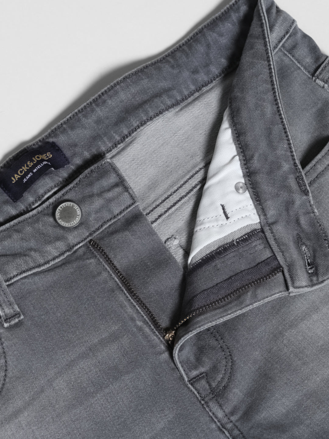 Grey Glenn Slim Fit Jeans - Image 5