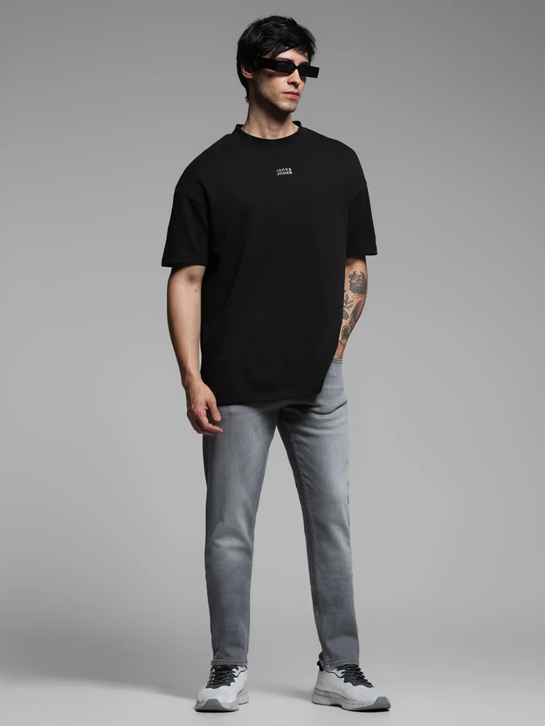 Grey Glenn Slim Fit Jeans - Image 6
