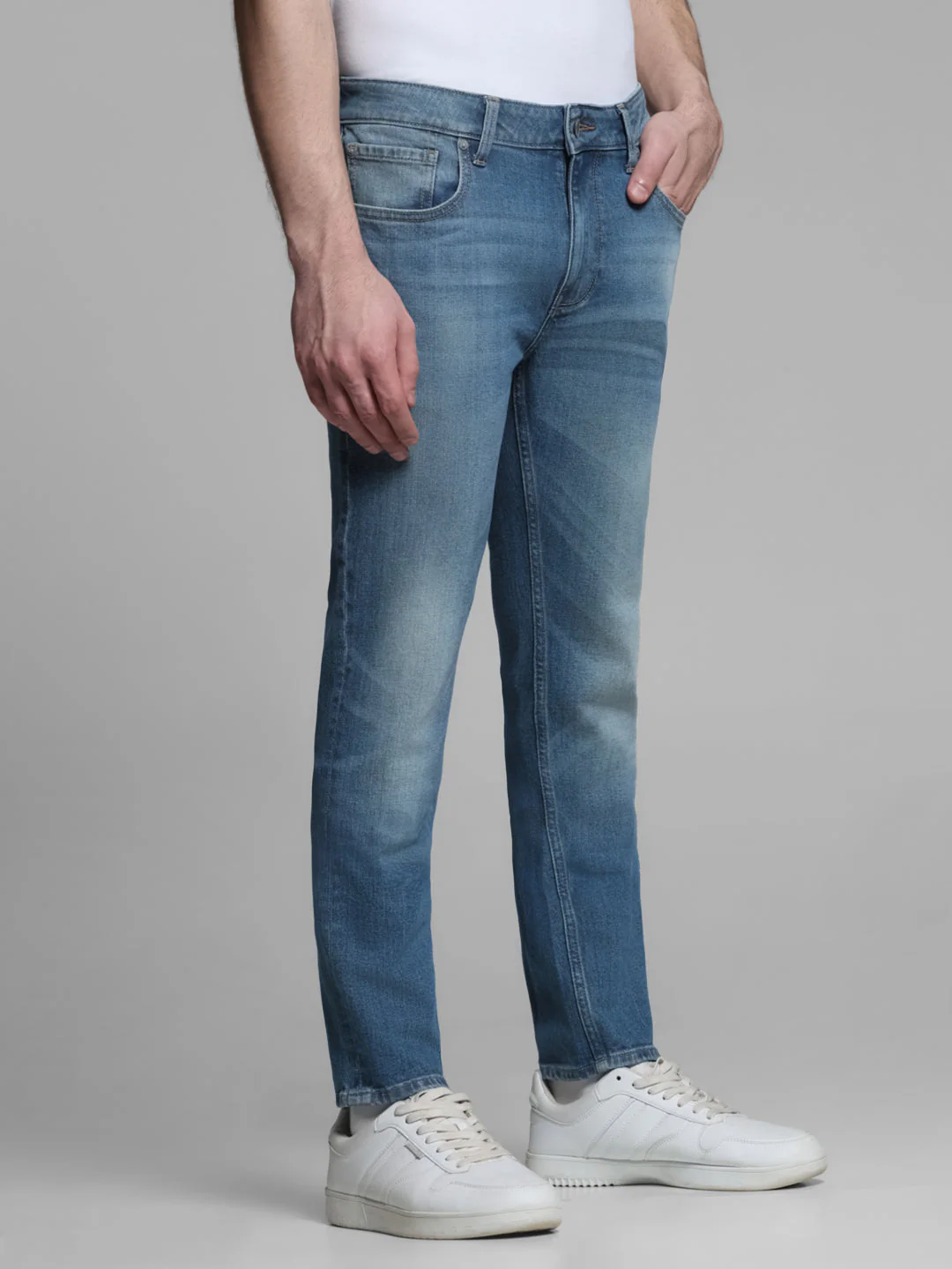 Light Blue Ben Skinny Jeans - Image 2