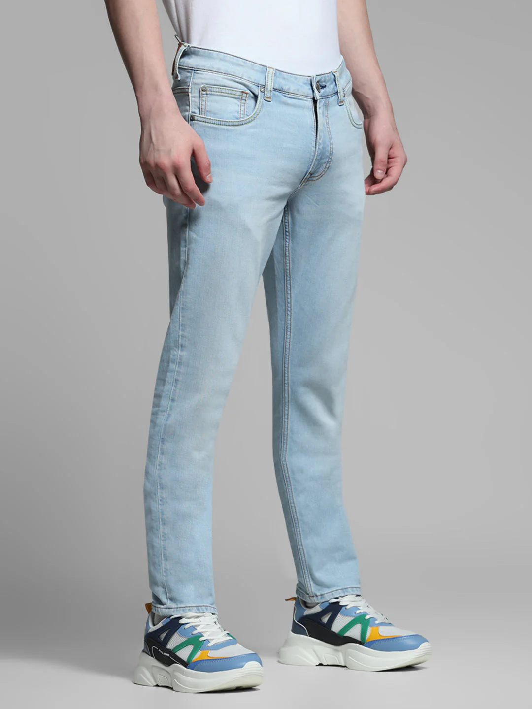 Light Blue Glenn Slim Jeans - Image 2