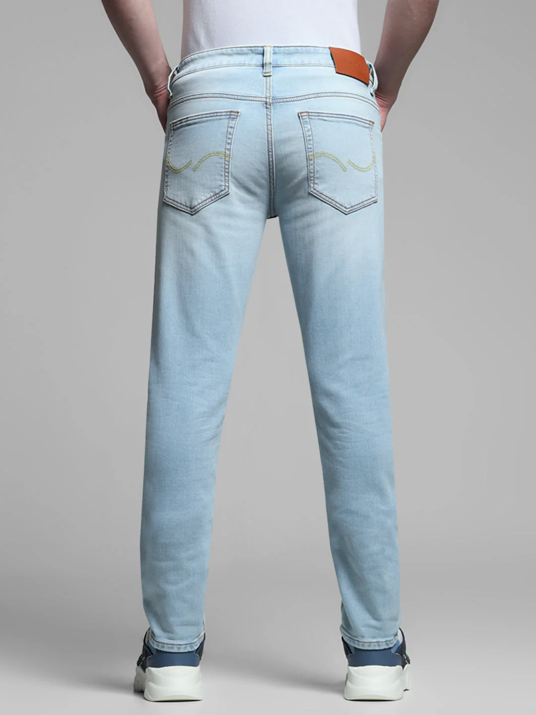 Light Blue Glenn Slim Jeans - Image 3