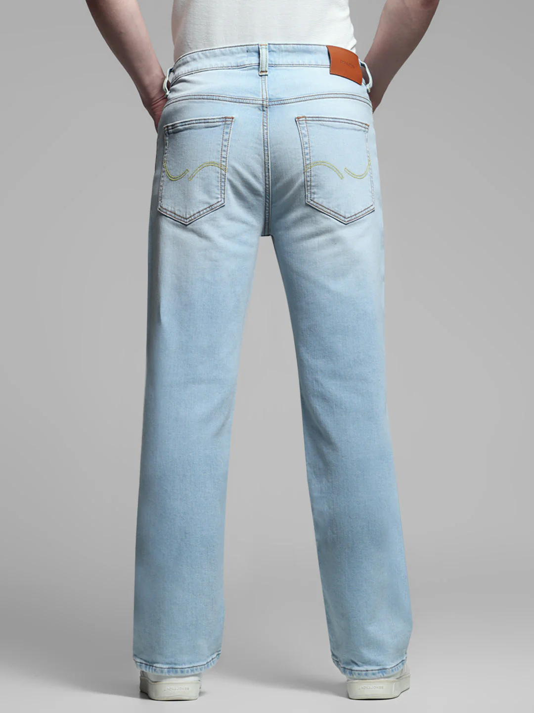 Light Blue Bootcut Jeans - Image 3