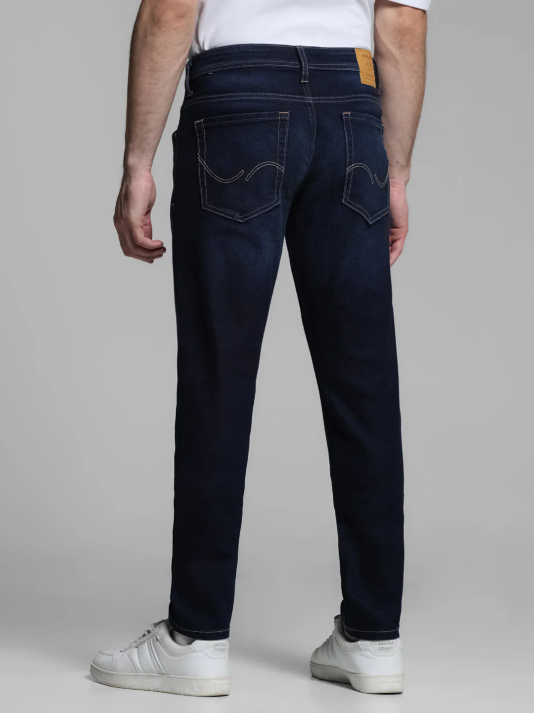 Dark Blue Glenn Slim Fit Jeans - Image 3