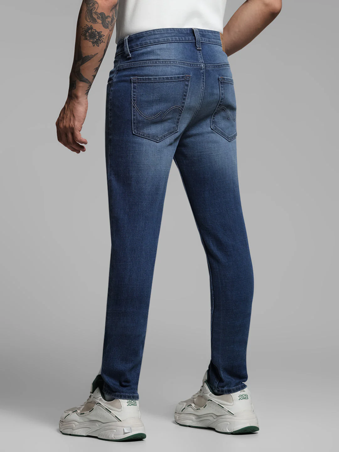 Blue Ben Washed Skinny Jeans - Image 3