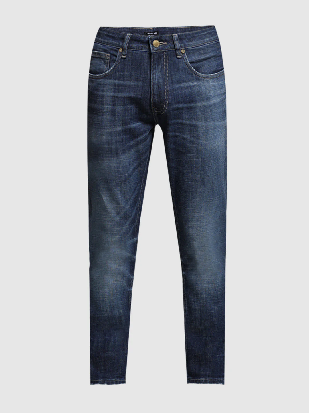 Dark Blue Washed Super Skinny Jeans - Image 7