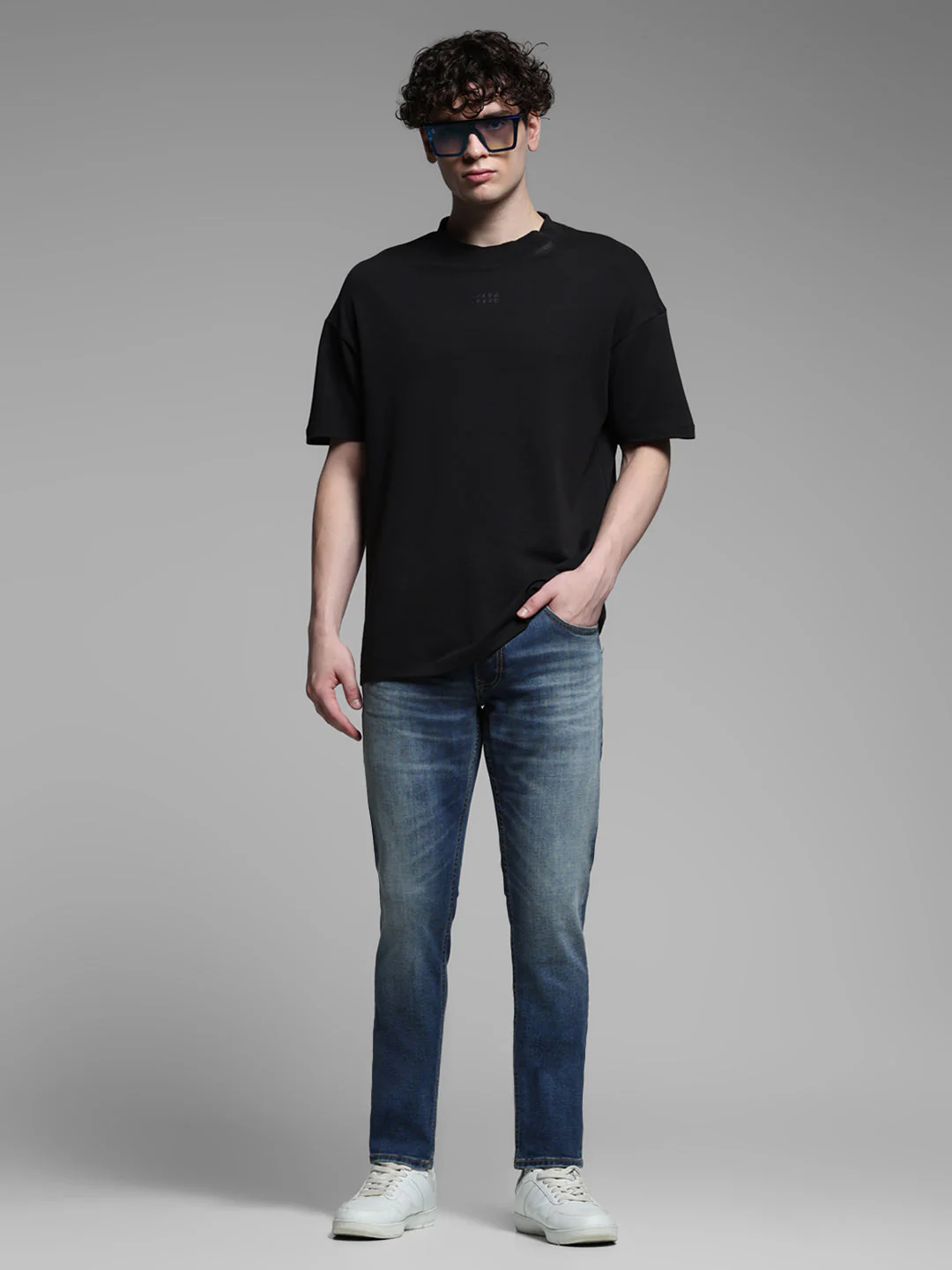 Dark Blue Stan Glenn Slim Fit Jeans - Image 6