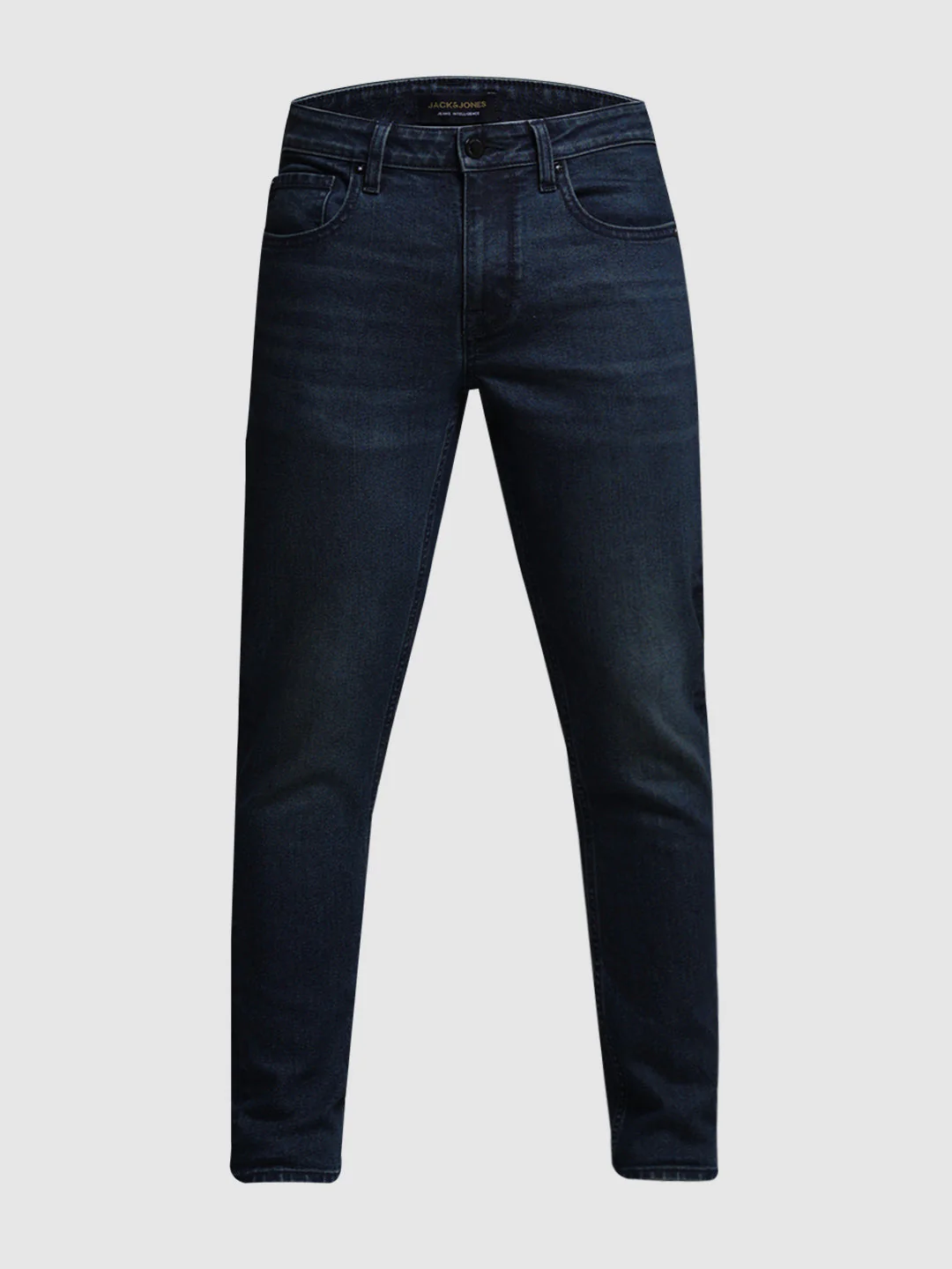 Dark Blue Brak Slim Fit Cropped Jeans - Image 7