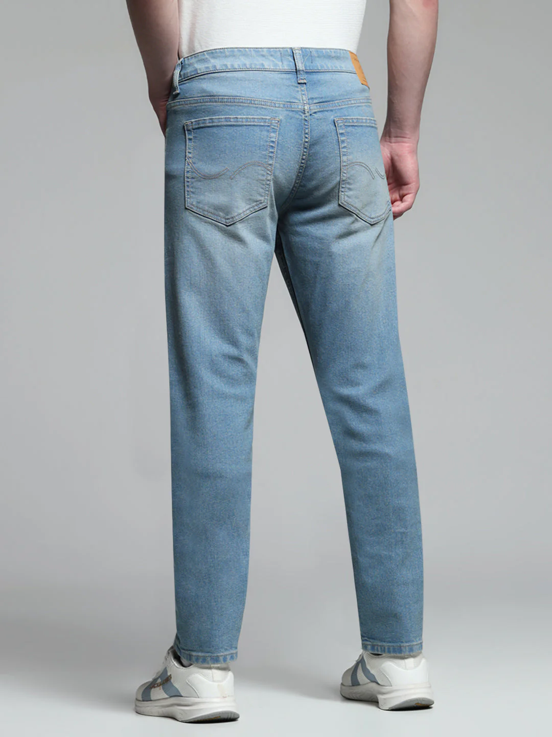 Light Blue Glenn Slim Fit Jeans - Image 3