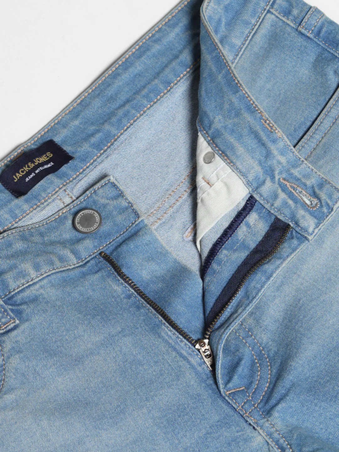Light Blue Glenn Slim Fit Jeans - Image 5