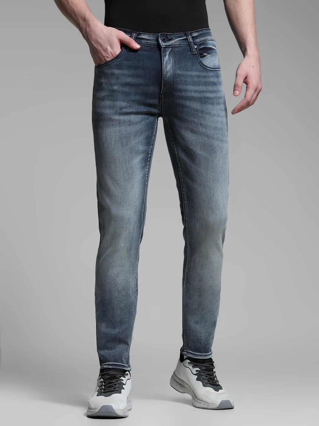 Blue Washed Ben Skinny Jeans
