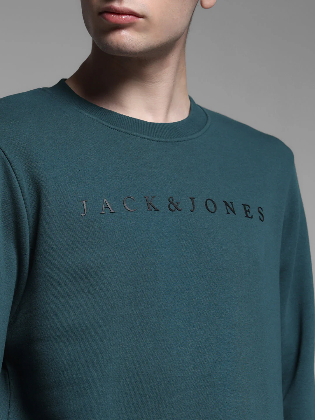 Green Logo Detail Sweatshirt - Image 5