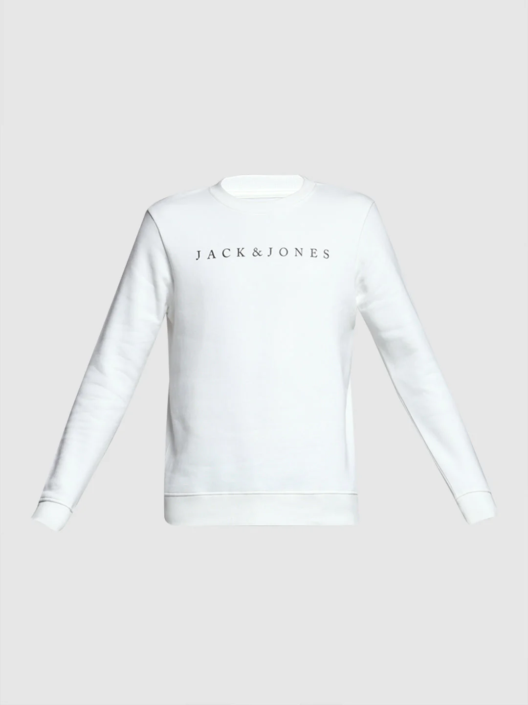 White Logo Detail Sweatshirt - Image 7