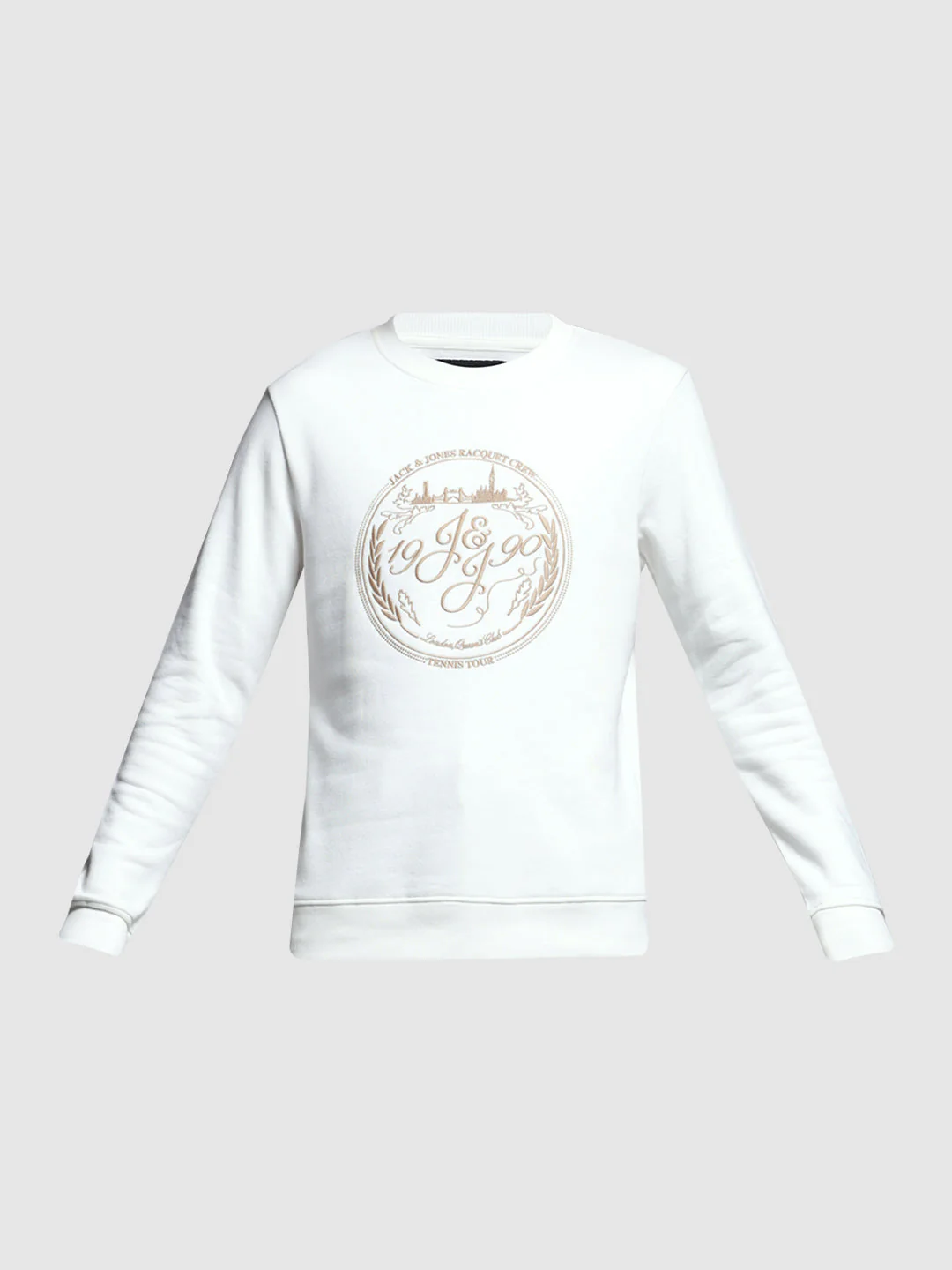 White Embroidered Sweatshirt - Image 7
