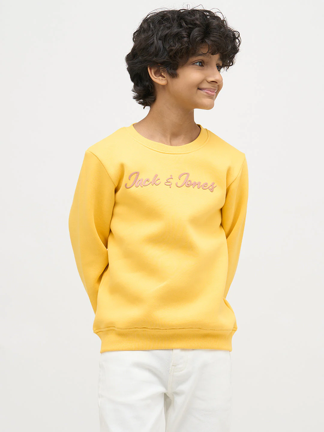 Boys Logo Text Sweatshirt - Image 2