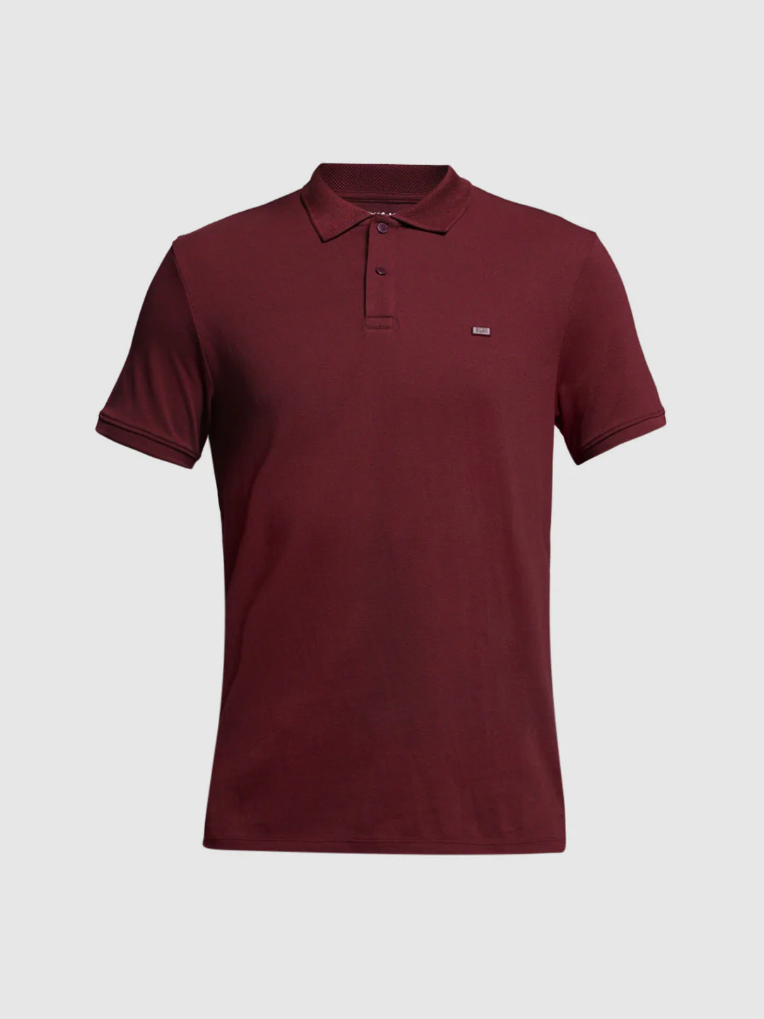 Maroon Solid Polo - Image 7