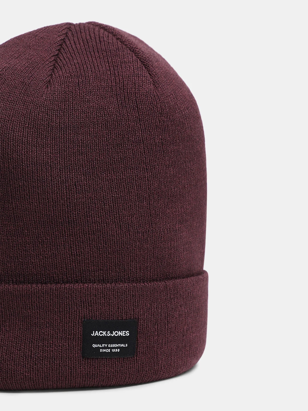 Dark Maroon Beanie - Image 2