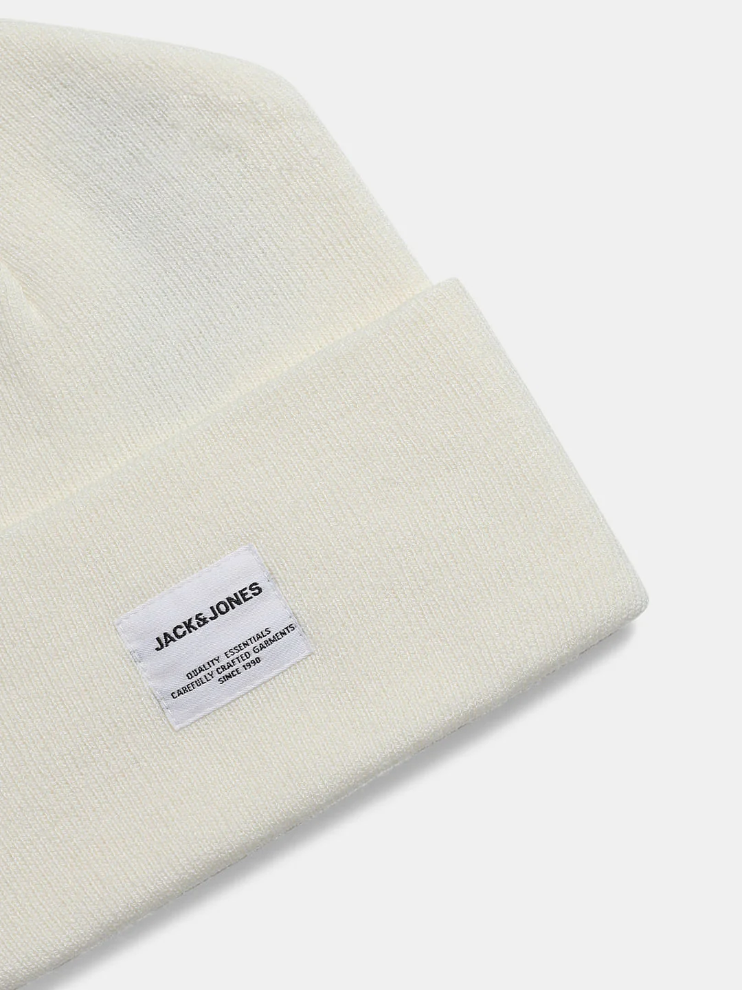 White Knitted Beanie - Image 3